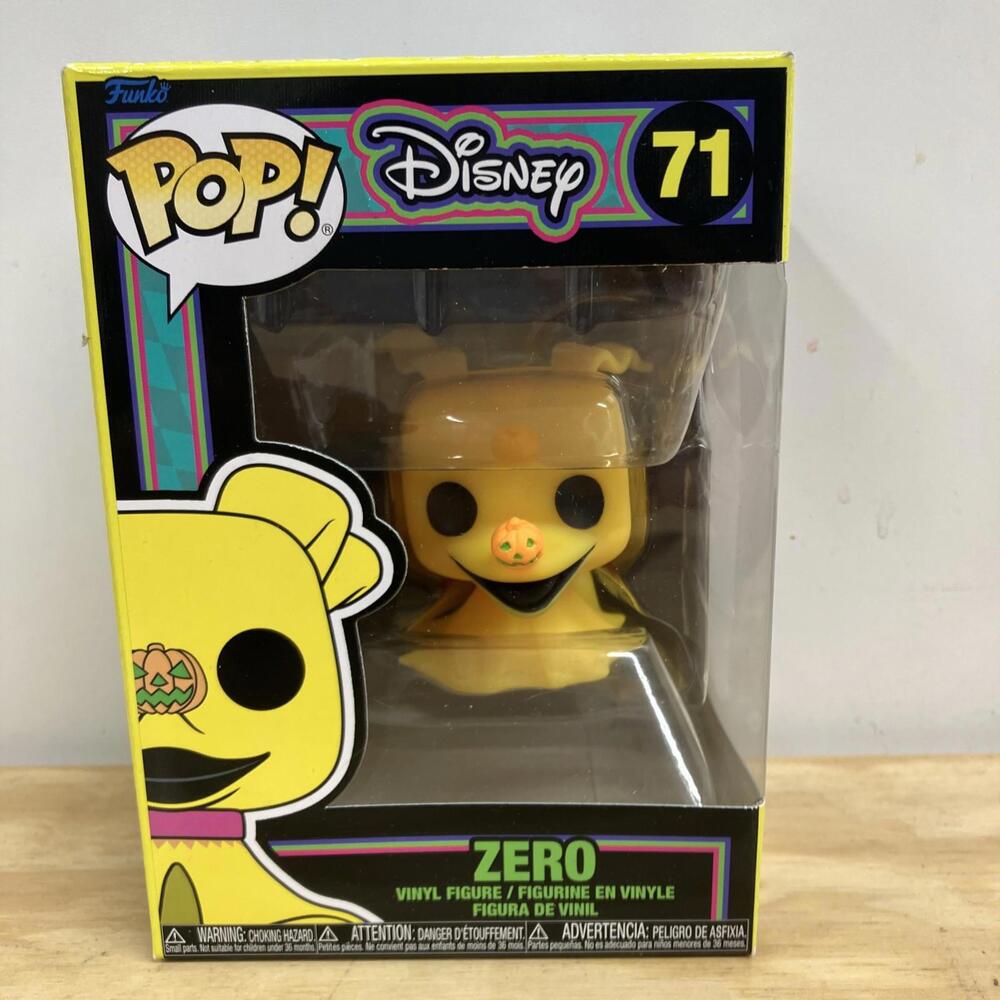 Funko POP! Disney - Nightmare Before Christmas Blacklight Figure - ZERO #71